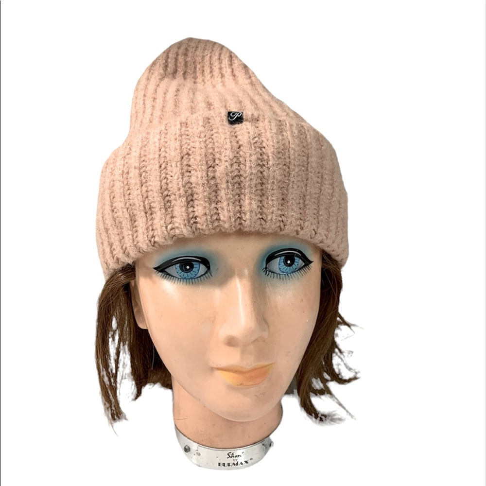 PLUSH APPAREL Extra Soft Ribbed slouchy Beanie Hat NWT Warm Winter